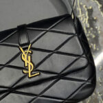 Saint Laurent Le 57 Shoulder Bag In Quilted Lambskin 698567 Black